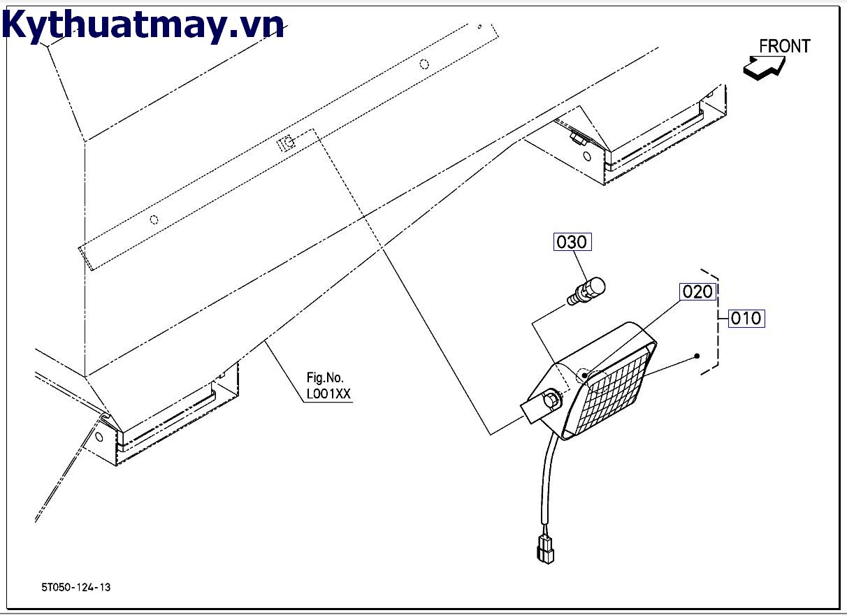 Đèn tác nghiệp (phễu nạp liệu)